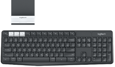 WIRELESS KEYBOARD (คีย์บอร์ดไร้สาย) K375S-MULIT-DEVICE-WIRELESS-KB