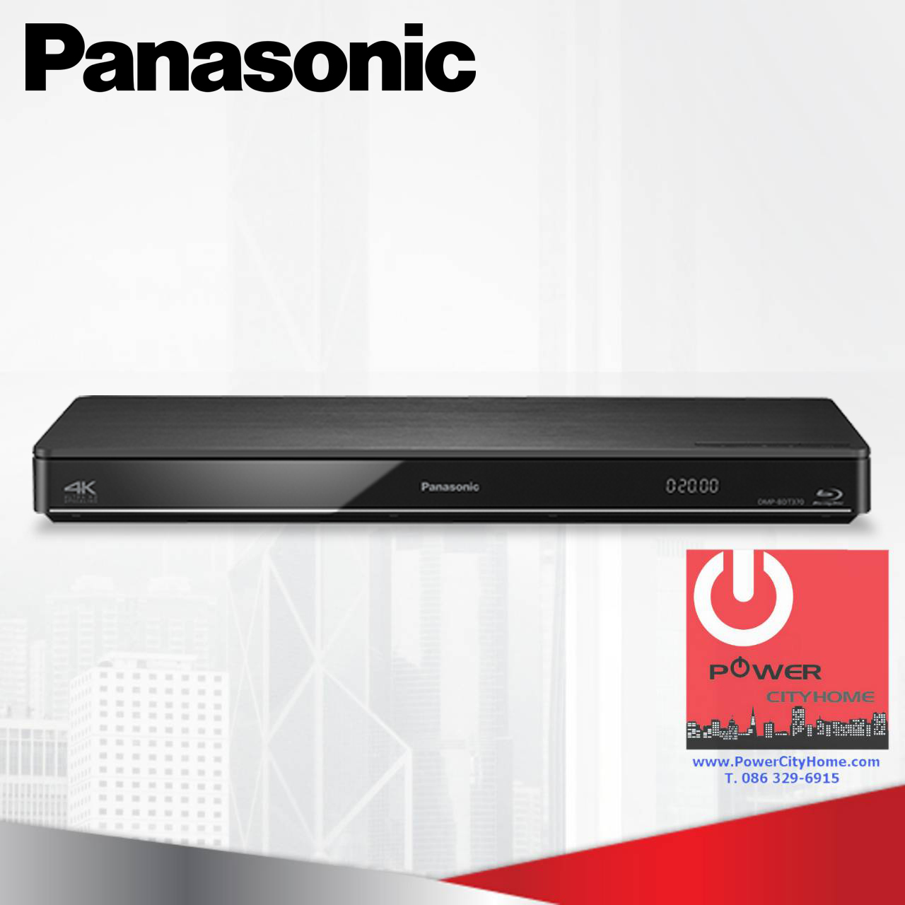 DVD Blu-ray 3D Panasonic รุ่น DMP-BDT370GA