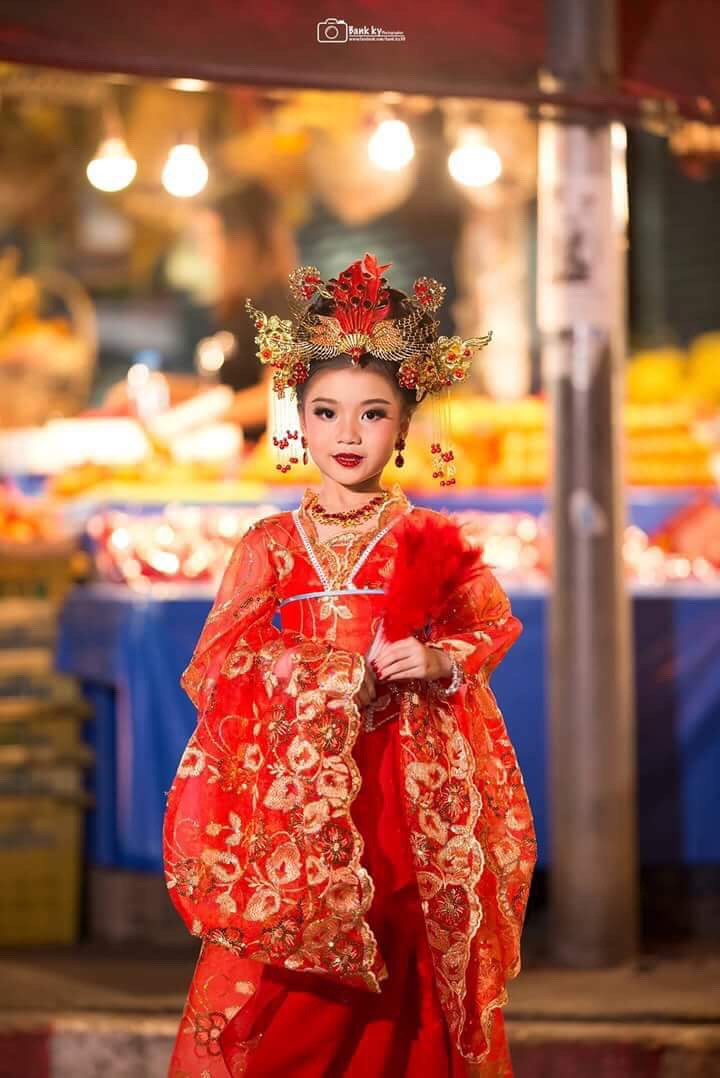 ชุดจีนเด็ก รหัส C126 สินค้าพร้อมส่ง