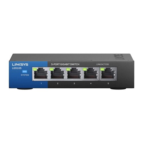 Gigabit Switching Hub LINKSYS (LGS105-AP) 5 Port (5")