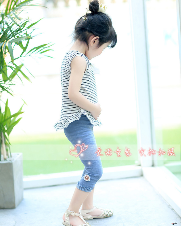 เลกกิ้งสามส่วนเด็ก Size 100,120