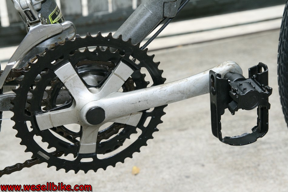 จักรยานพับ Miyata ล้อ700C สีเทาระเบิด