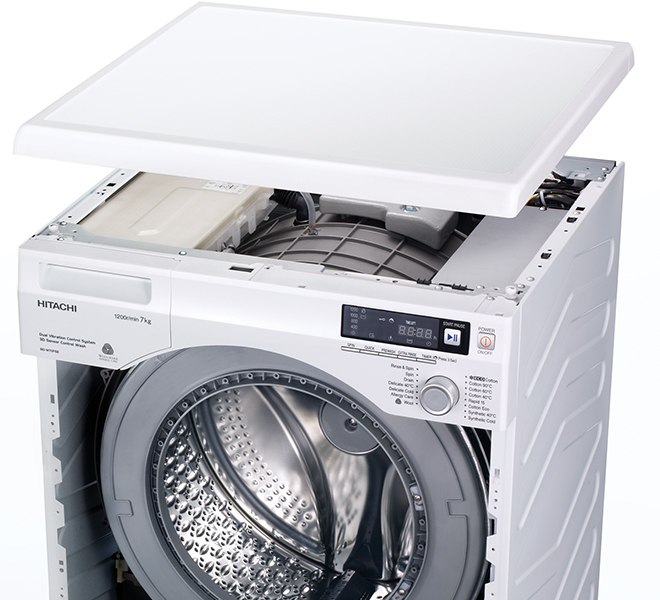 เครื่องซักผ้า Hitachi ฝาหน้า 510 Powered Inverter 9.0 กก. รุ่น BD-W90AV