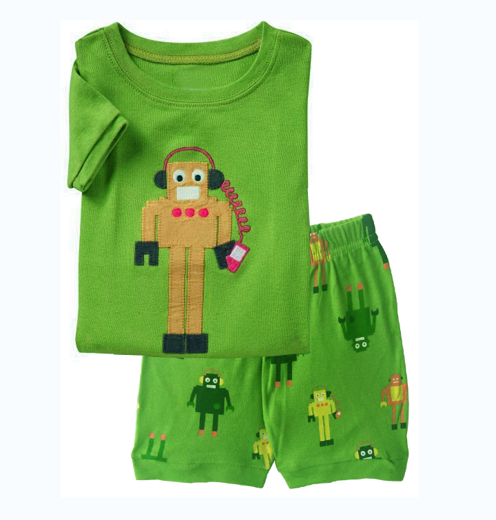 ชุดนอนเด็กเล็ก แขนสั้น ขาสั้น Size 2T,3T,4T,5T,6T