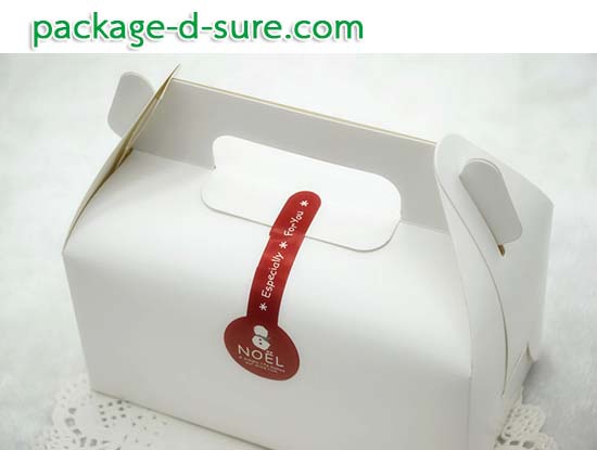 โปรโมชั่น//กล่องหูหิ้ว ไซส์ใหญ่ 16.2x9.2x8 สีขาว