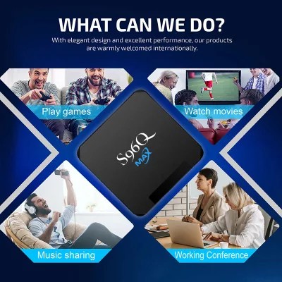 glink atv box S96Q MAX Andoid box Ram 4 rom 32