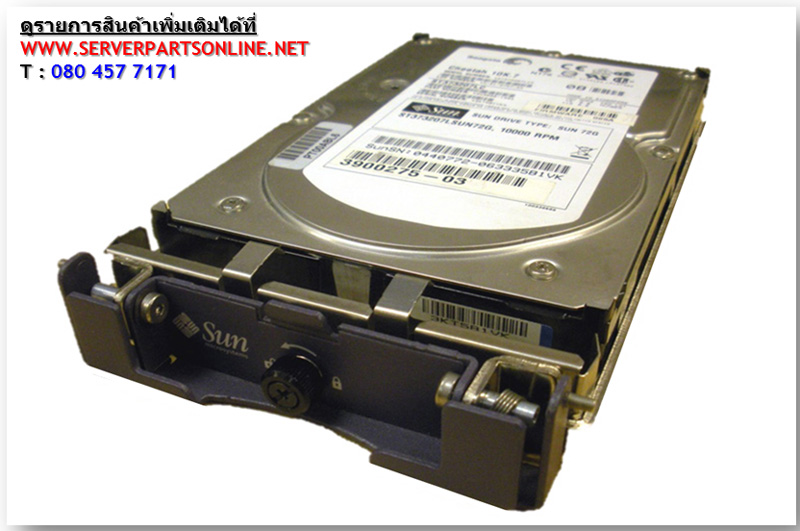 390-0175 [ขาย จำหน่าย ราคา] Sun 73.4GB (Fujitsu MAT3073NC) 10K Rpm, Sun Fire/StorEdge Ultra-320 SCSI Hard Drive | Sun