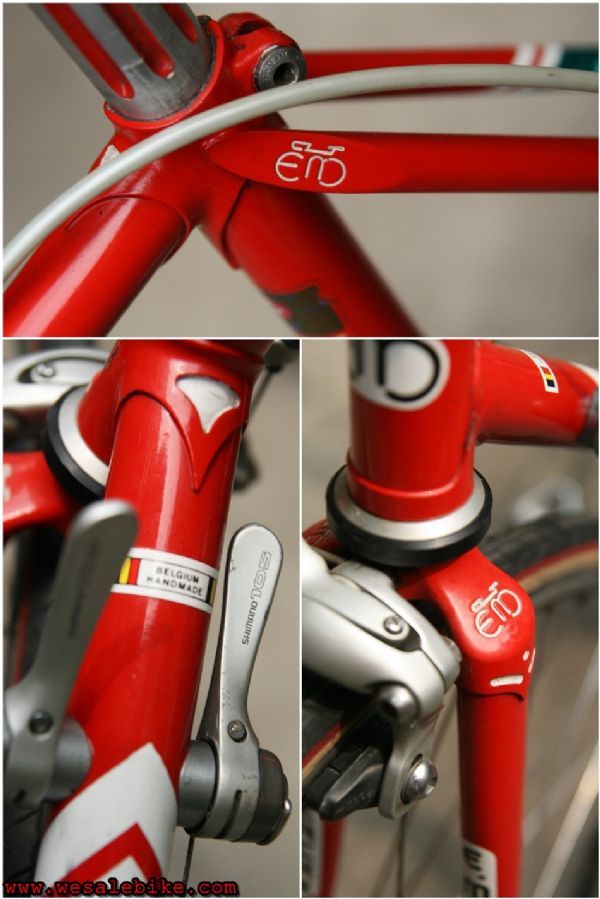 เสือหมอบโครโมลี่สับถัง Eddy Merckx เฟรมท่อColumbus SLX ไซส์ M