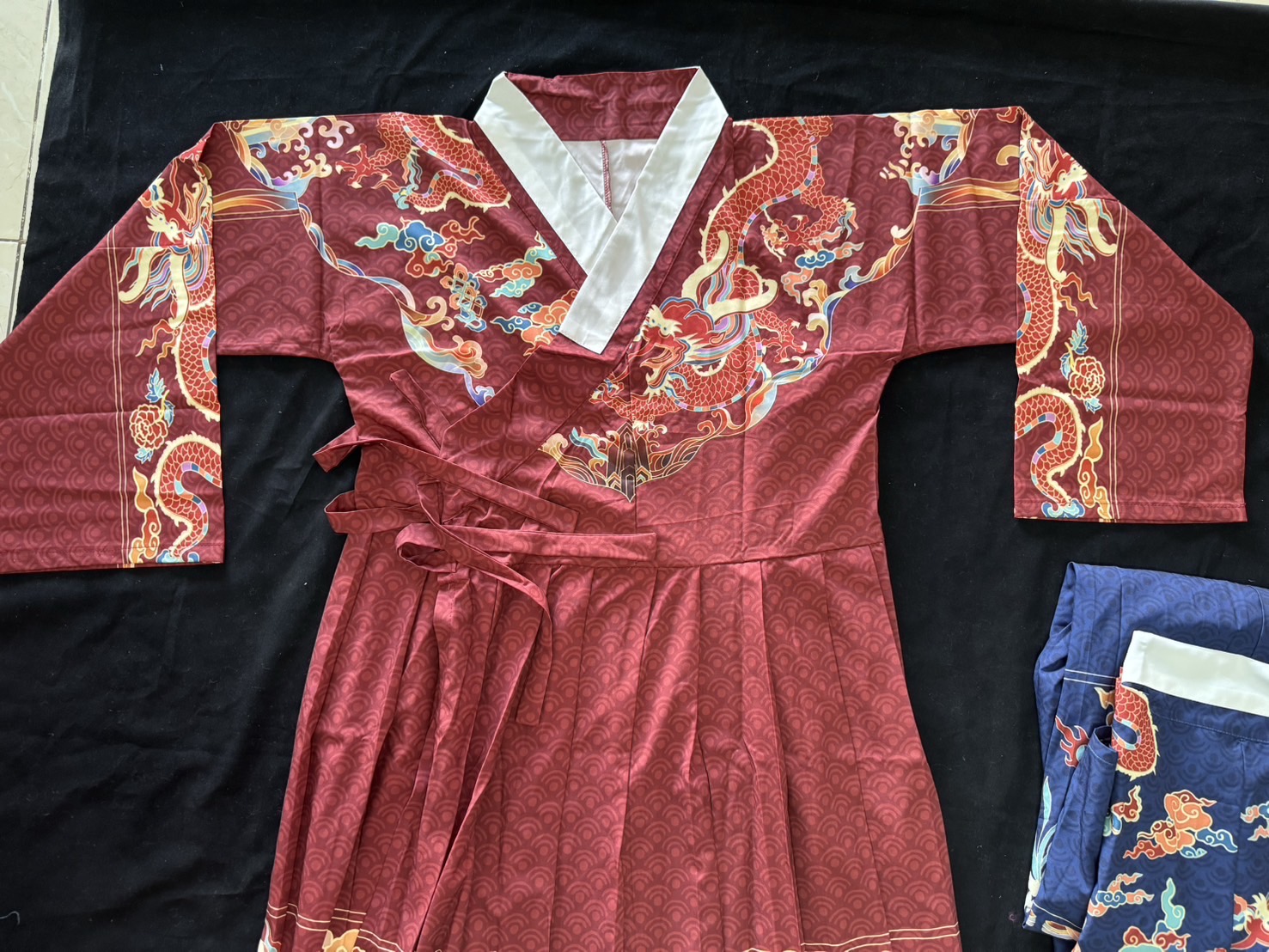 ชุดองค์ชายหมิง สีแดง รหัส PO744