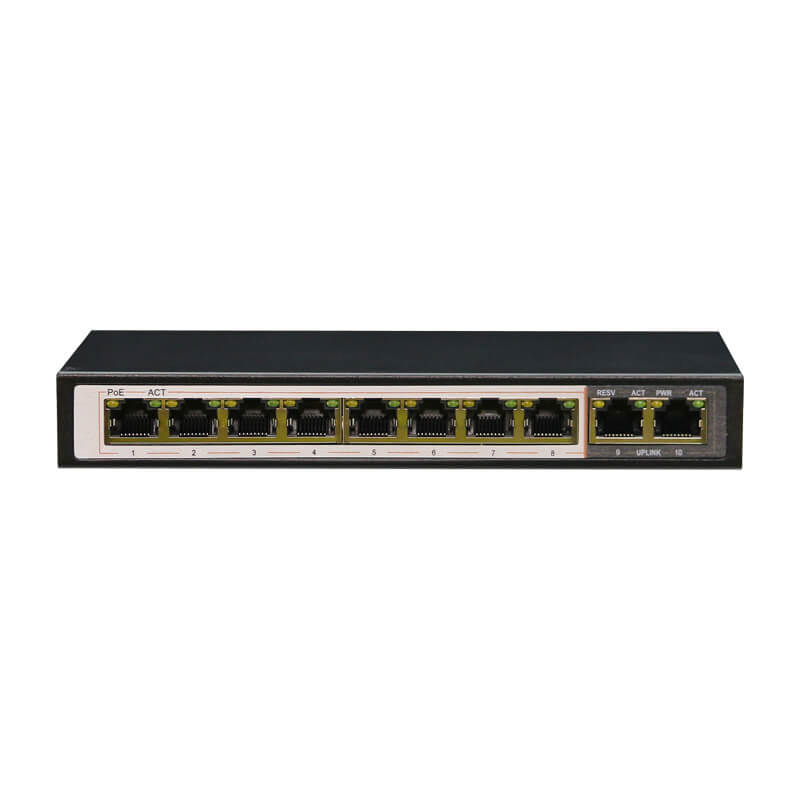 HR-SW10 2P8 AI AI Poe Switch 10 port