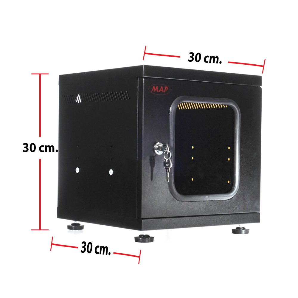 Mini Box Cabinet (Black) 30*30*30 M6-30030B