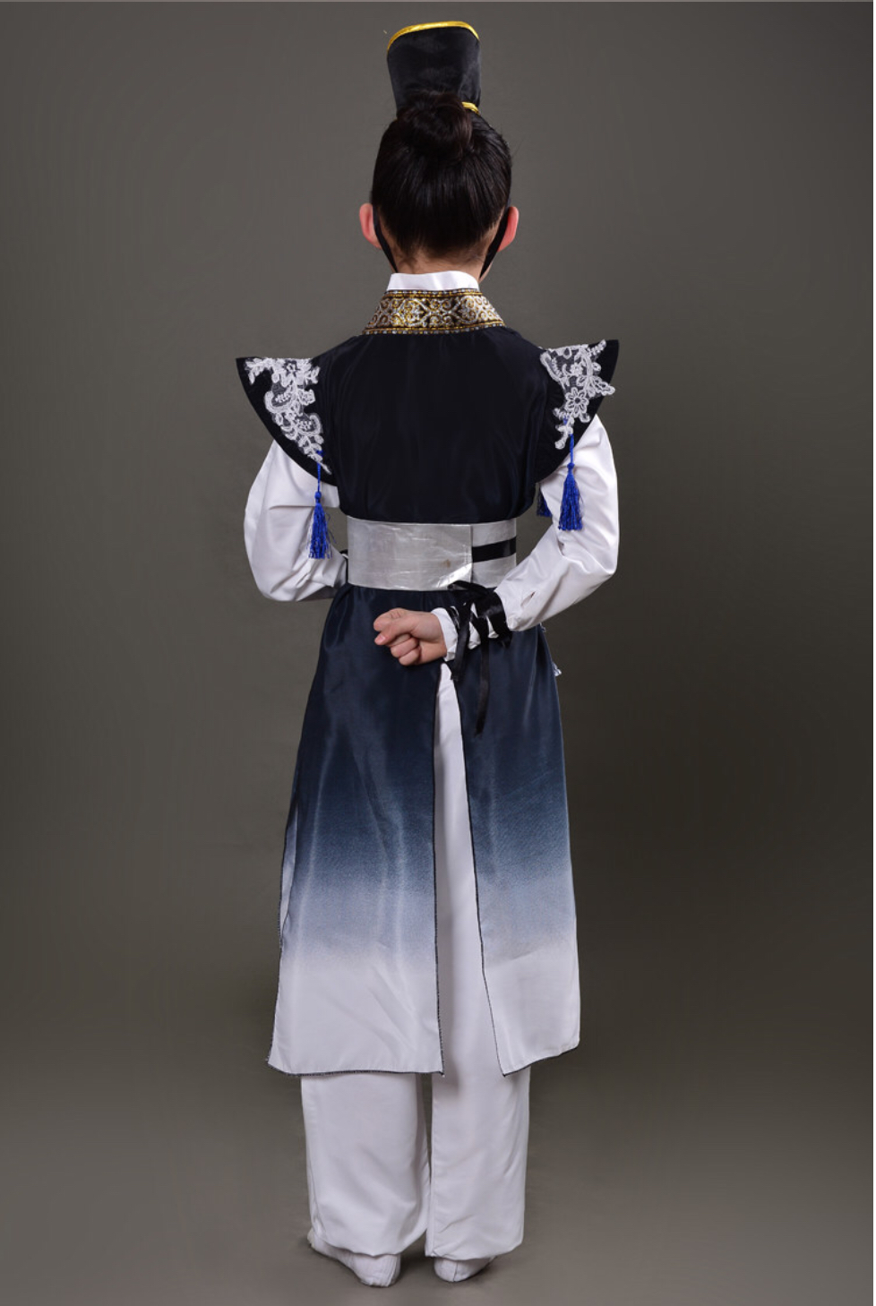 ชุดอัศวิน สีดำน้ำเงิน รหัส AUS 45