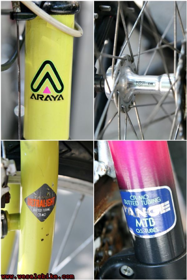 จักรยาน Araya สภาพสวย ล้อ26นิ้ว เฟรมท่อTange ไซส์ M