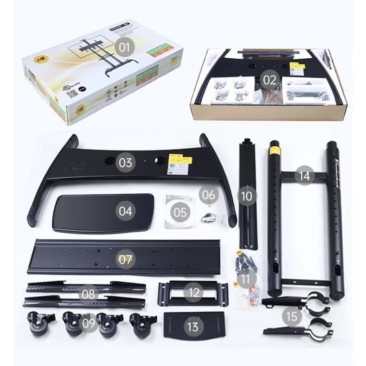 ขาตั้งทีวีเคลื่อนที่ 55-90” AVA1800-70-1P ยี่ห้อNorth Bayou คุณภาพมาตรฐาน สากล StandTV