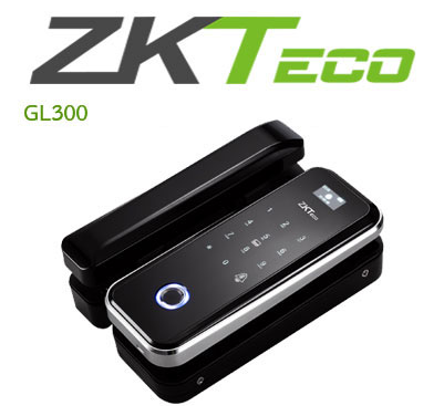 Digital door lock กลอนประตูดิจิตอล สำหรับกระจกบานเปลือย รุ่น GL300 ZK