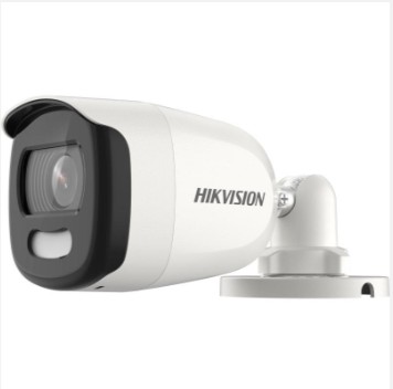 5 MP ColorVu Fixed Mini Bullet Camera Hikvision DS-2CE10HFT-F มองเห็นภาพสีตลอด 24 ชั่วโมง