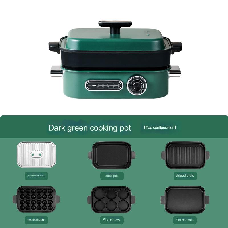 Compact Hot Plate เตาไฟฟ้า เตาปิ้งย่าง กระทะร้อนไฟฟ้า อเนกประสงค์ รุ่น GOE021