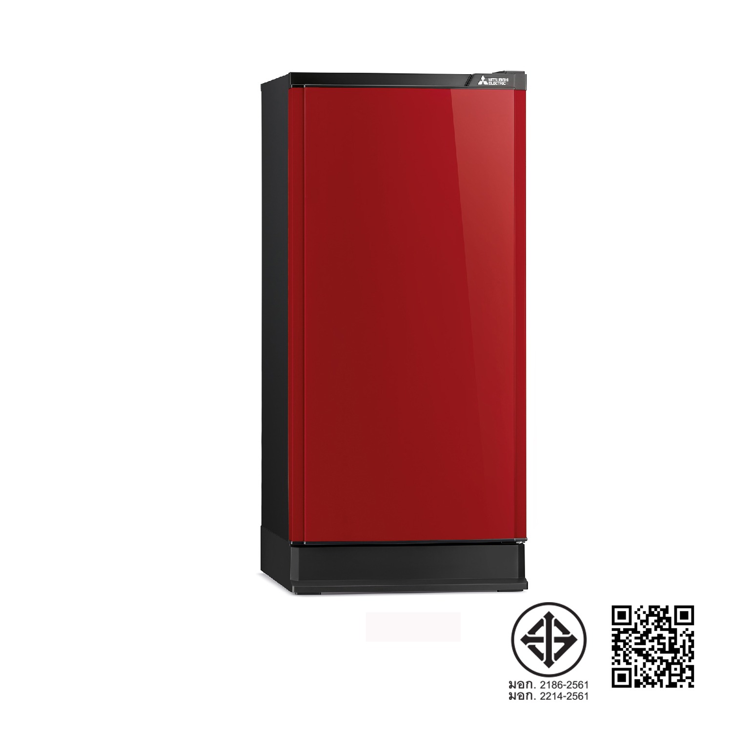 ตู้เย็น Mitsubishi 1ประตู STANDARD รุ่น MR-18TA ความจุ 172/6.1 (ลิตร/คิว)