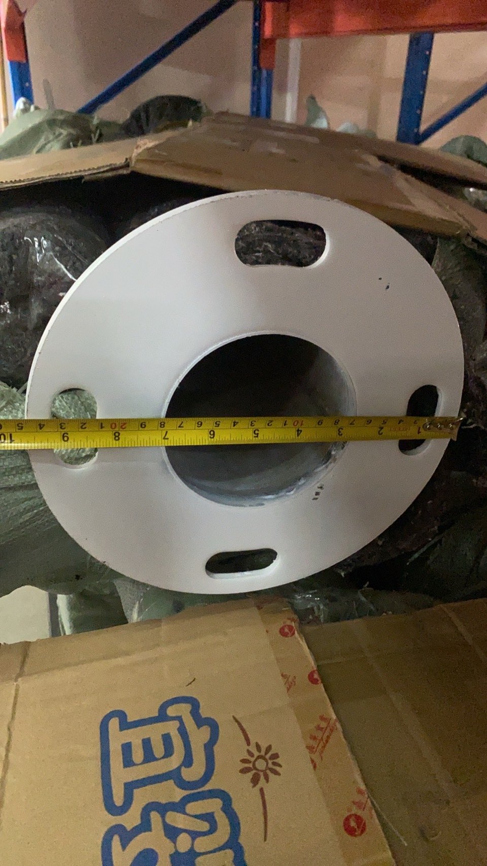 Hi-view เสากล้องวงจรปิด 3 เมตร/4 เมตร เหล็กหนา 1.8 มม. เหมาะสำหรับงานกล้องวงจรปิด