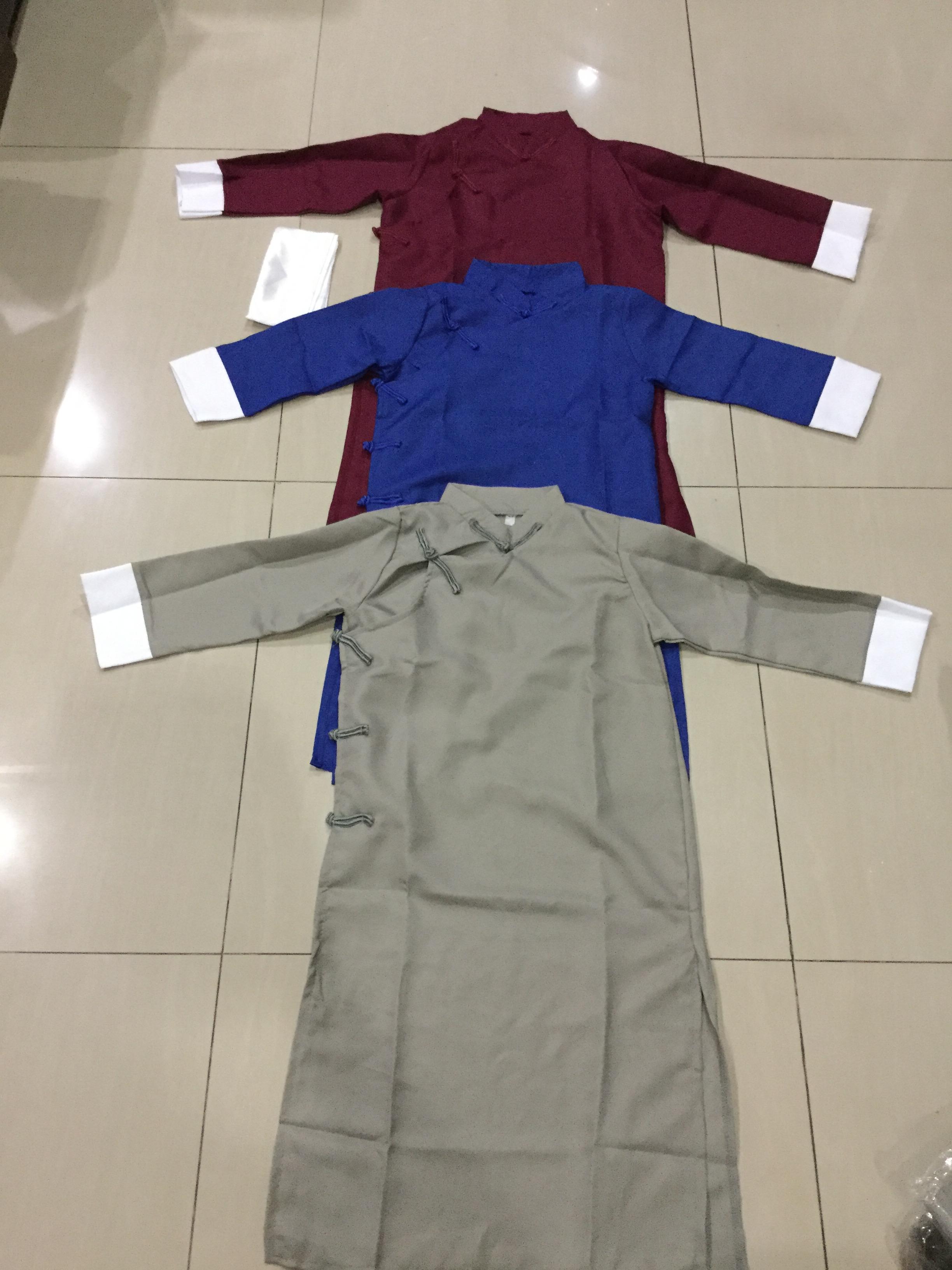 ชุดเจ้าพ่อเซี่ยงไฮ้เด็ก. สีเทา รหัส CG 51 สินค้าพร้อมส่ง