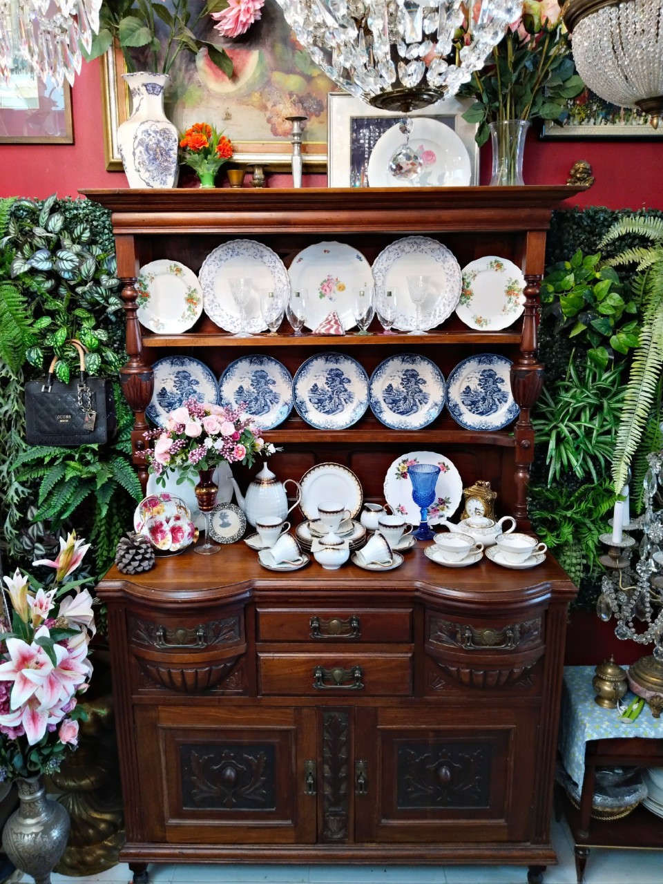 ตู้โชว์ไม้โอ๊ค