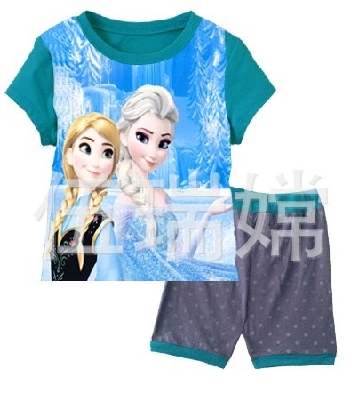 ชุดนอนเด็กเล็ก แขนสั้น ขาสั้น Size 2T,3T,5T
