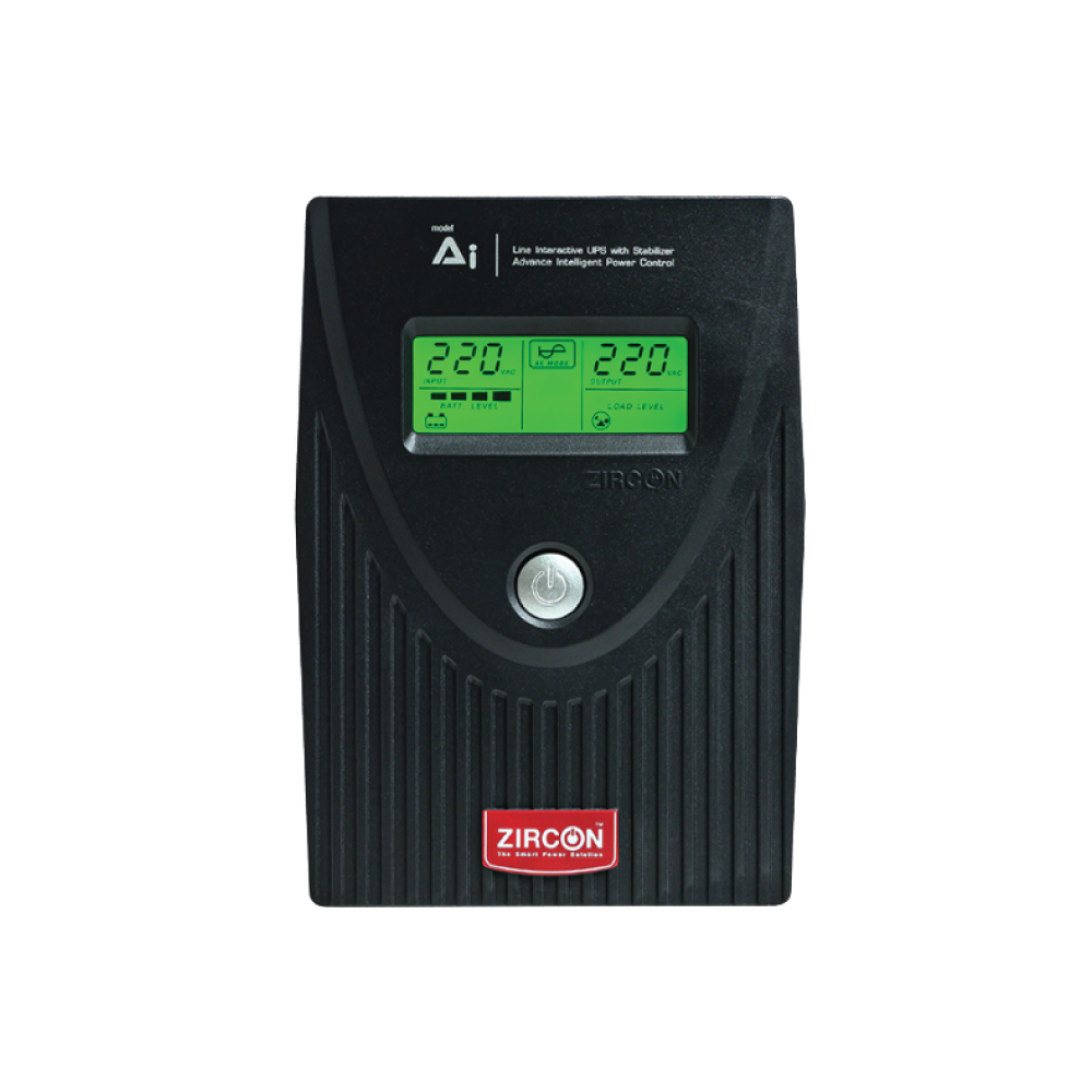 Zircon AI-Plus_1000VA/630W Model : AI-PLUS_1000VA/630W