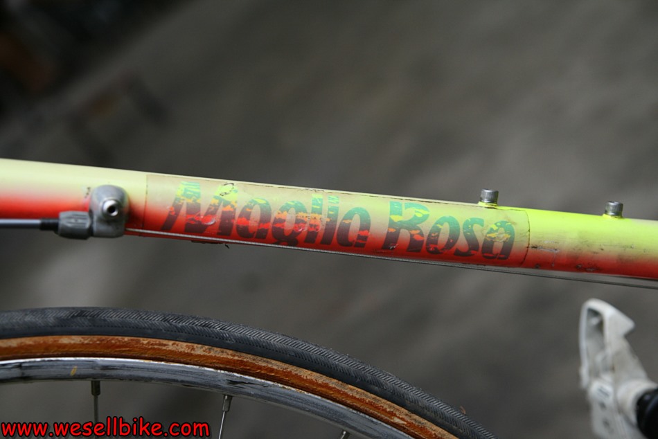 เสือหมอบโครโมลี่ maglia rosa เกียร์มือตบ ไซส์ S