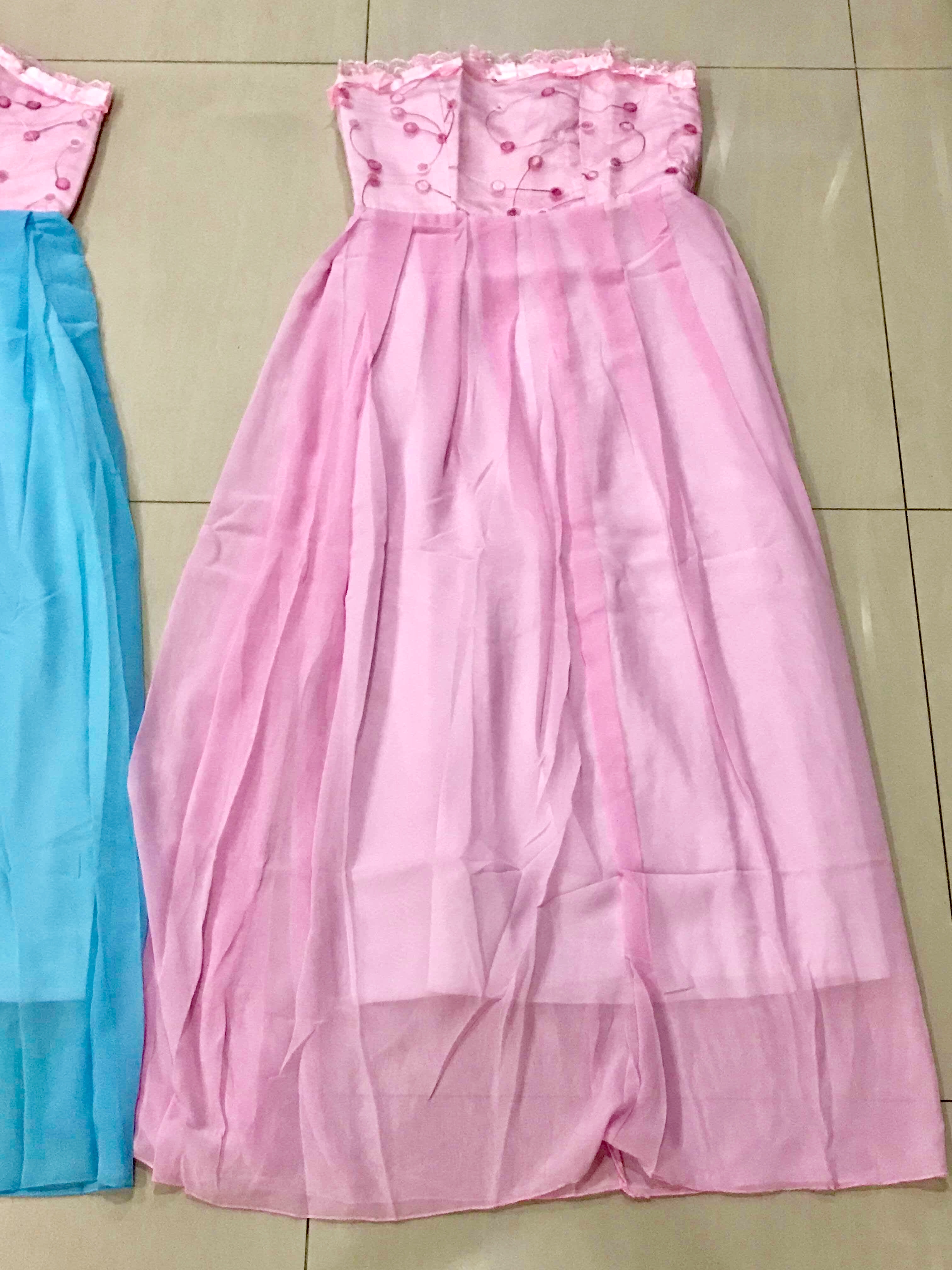 ชุดองค์หญิงราชวงค์ถังสีชมพู รหัส VJ 148 สินค้าพร้อมส่ง