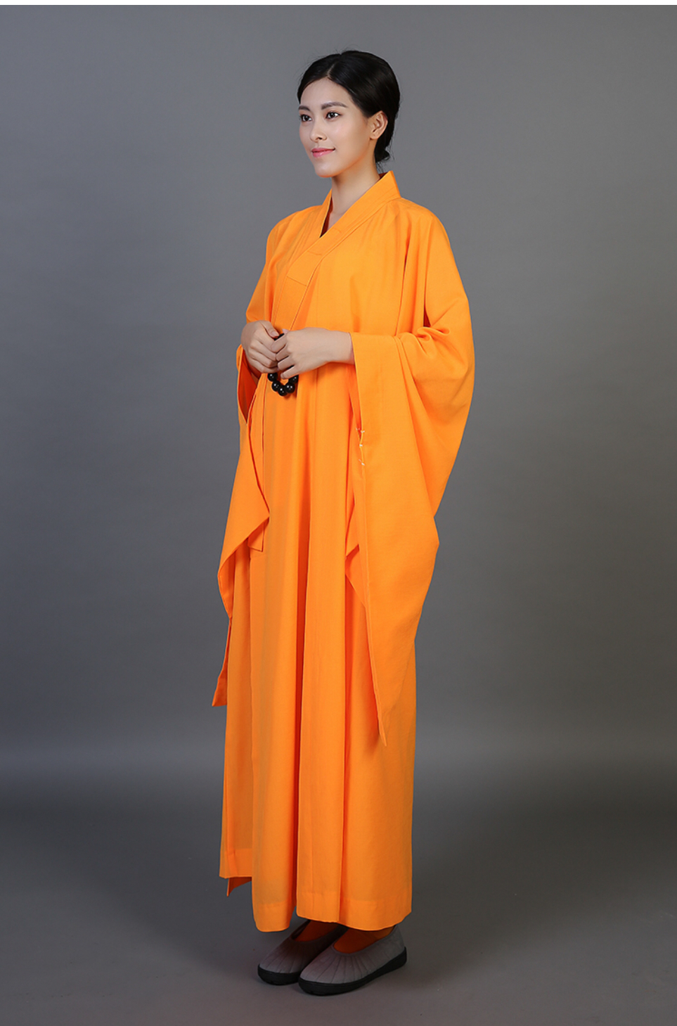 ชุดแม่ชี ผ้าลินิน รหัส S 55 สินค้าพร้อมส่ง