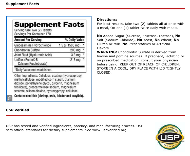 Schiff Move Free Advanced ฉลากแดง 200 เม็ด บำรุงไขข้อ เพิ่มน้ำในข้อต่อ หมดอายุ 02/2028