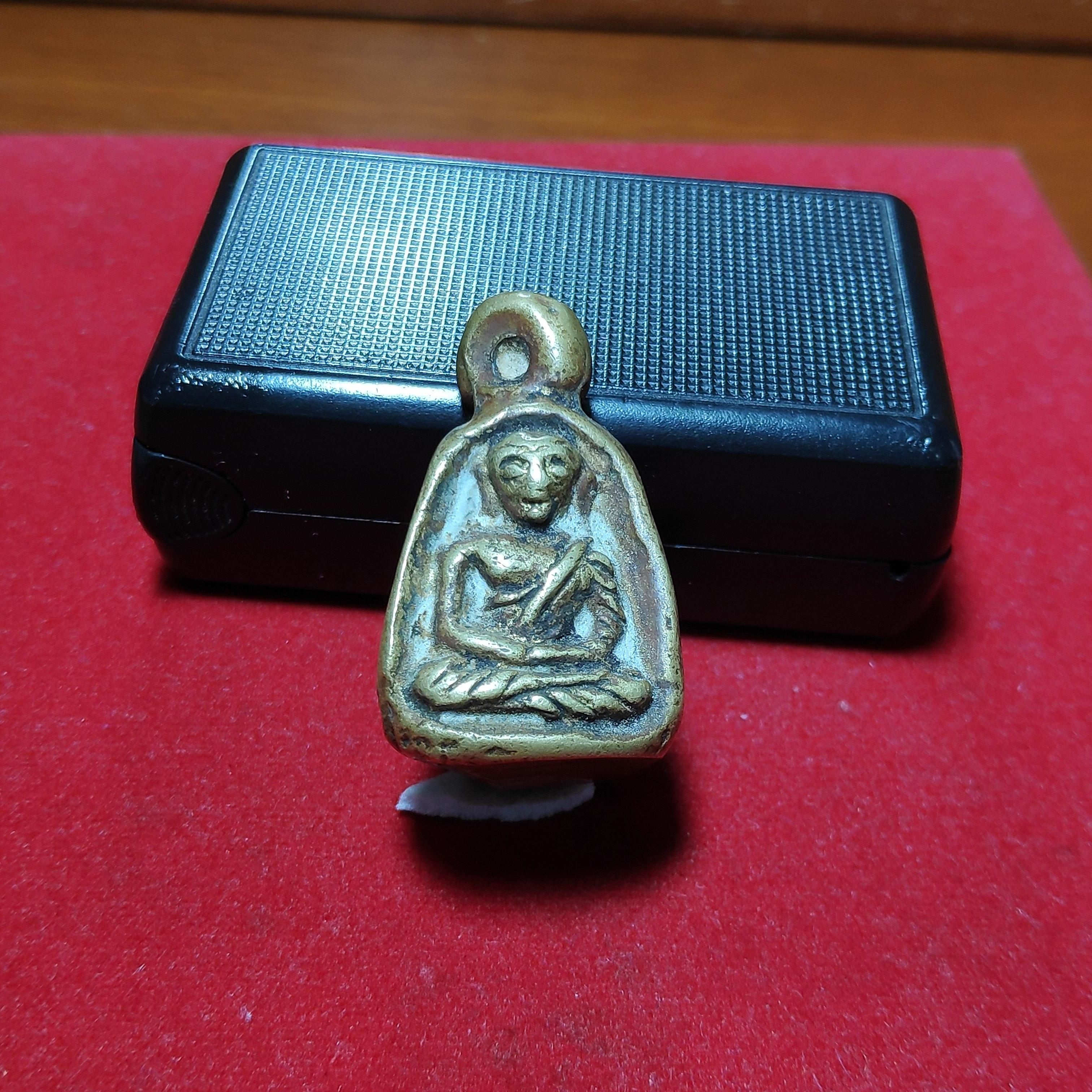 รูปหล่อหลวงพ่อเงินวัดบางคลานพิมพ์สามเกลอ