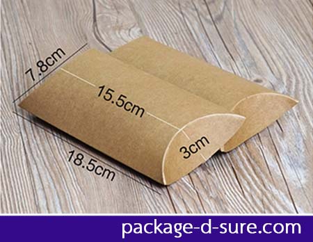 กล่องคราฟทรงแบนพับข้าง 2 ด้าน ไซส์เล็ก 7.8x18.5x3