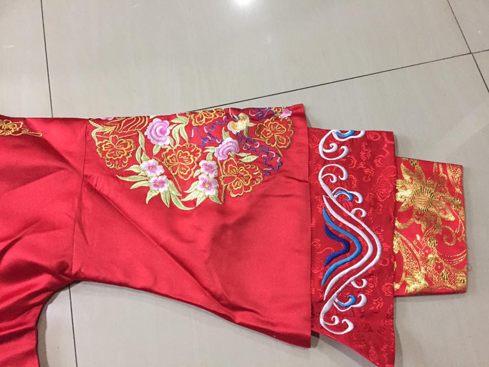 ชุดกี่เพ้าเจ้าสาว MN 164 พร้อมส่ง