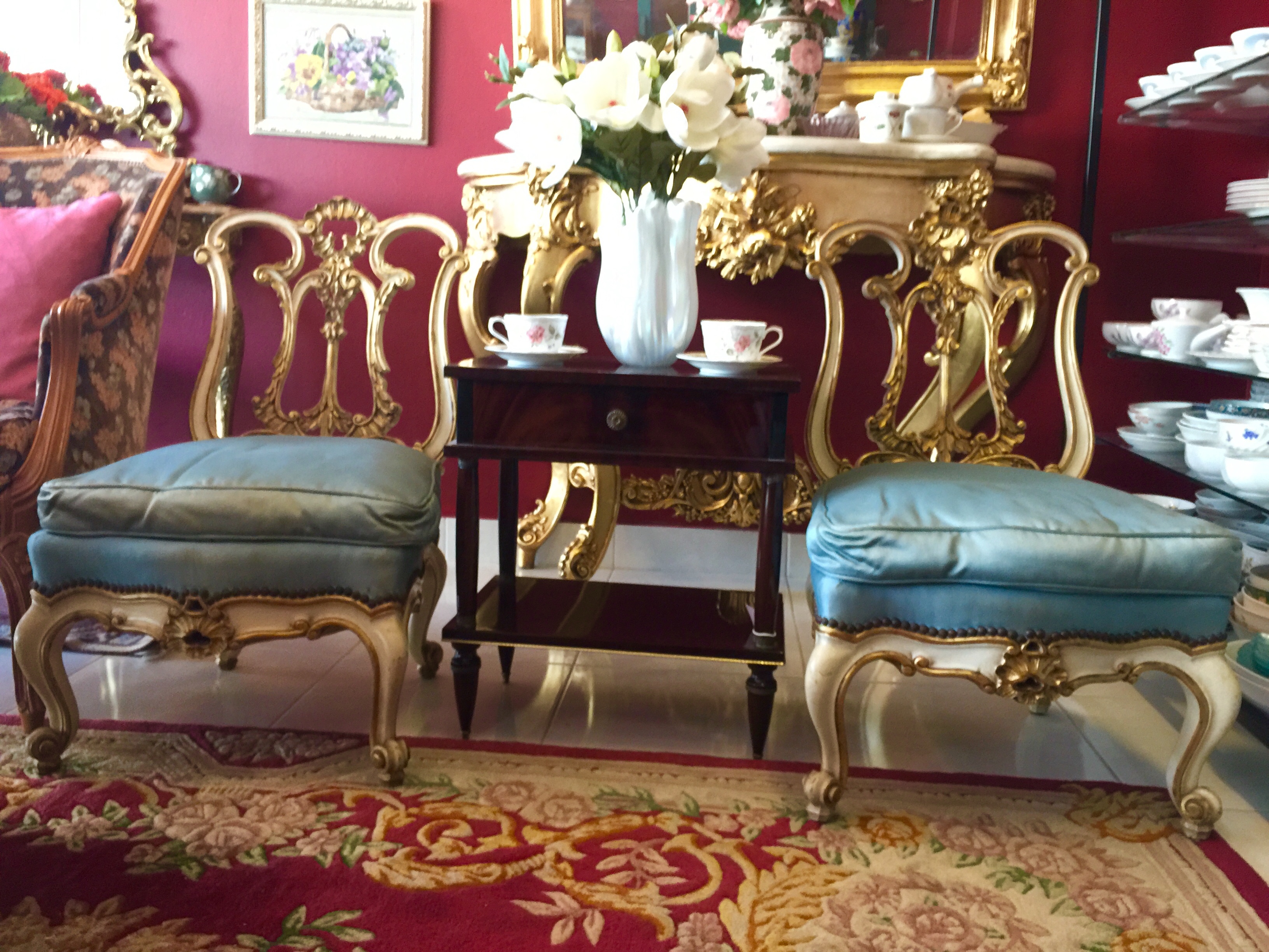 เก้าอี้งานเก่าฝรั่งเศส