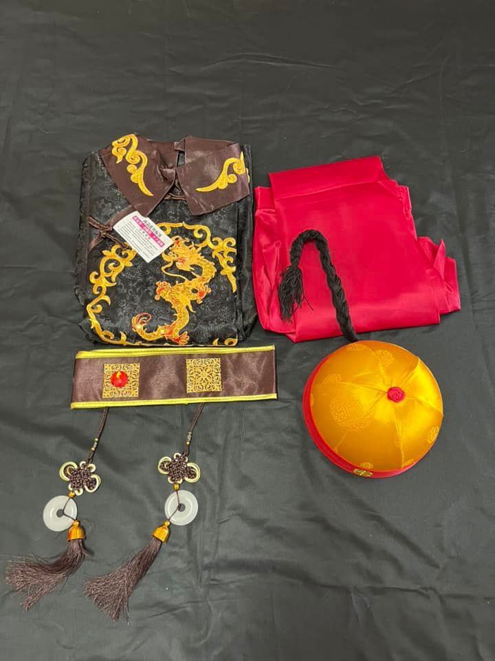 ชุดฮ่องเต้ราชวงค์ชิงสีดำ รหัส HN 188