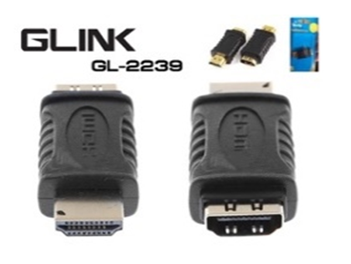 GLINK box.ตัวแปลง GL2239 HDMI (M) TO HDMI (F) Glink