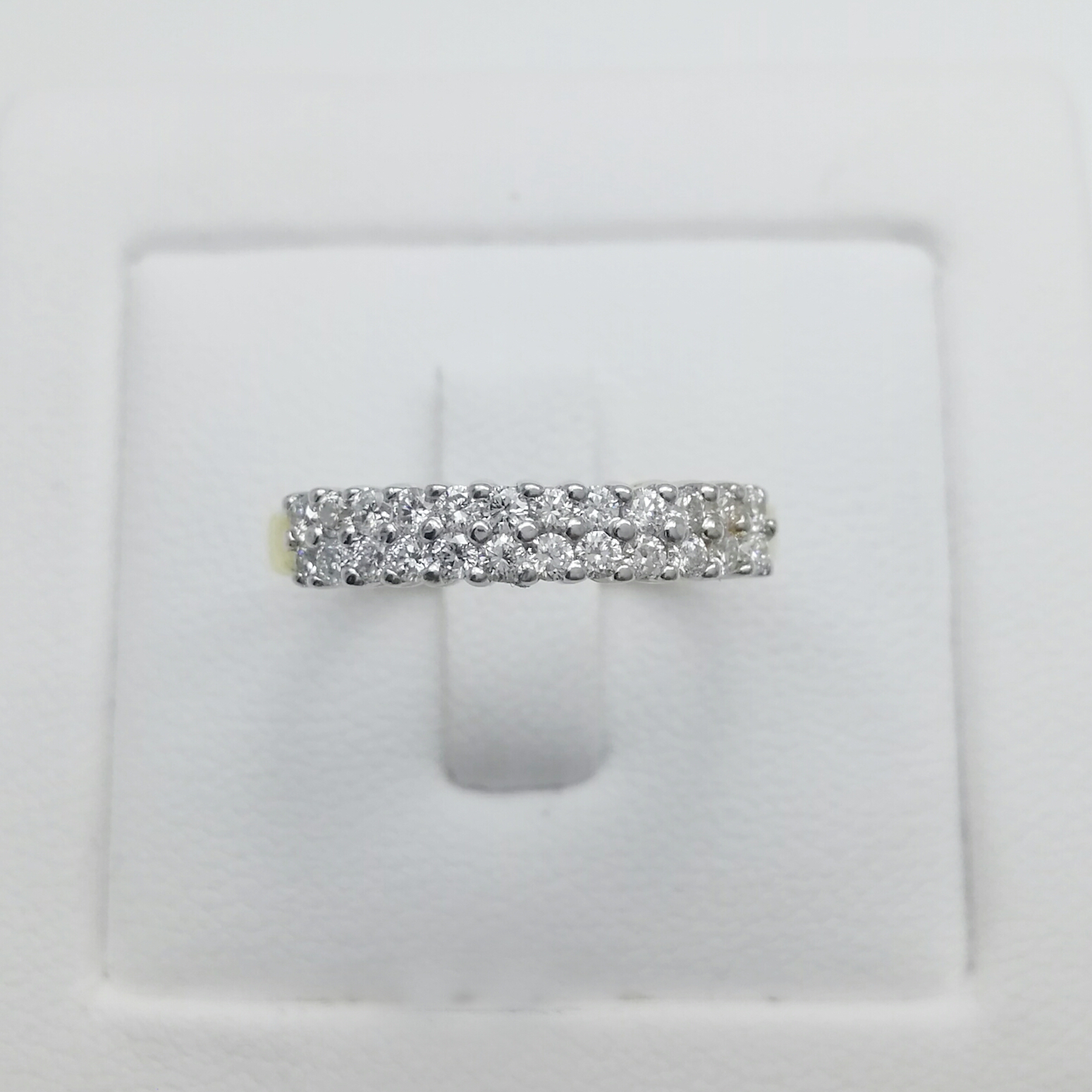 แหวนเพชรเบลเยี่ยมแท้น้ำหนักรวม 0.24 cts