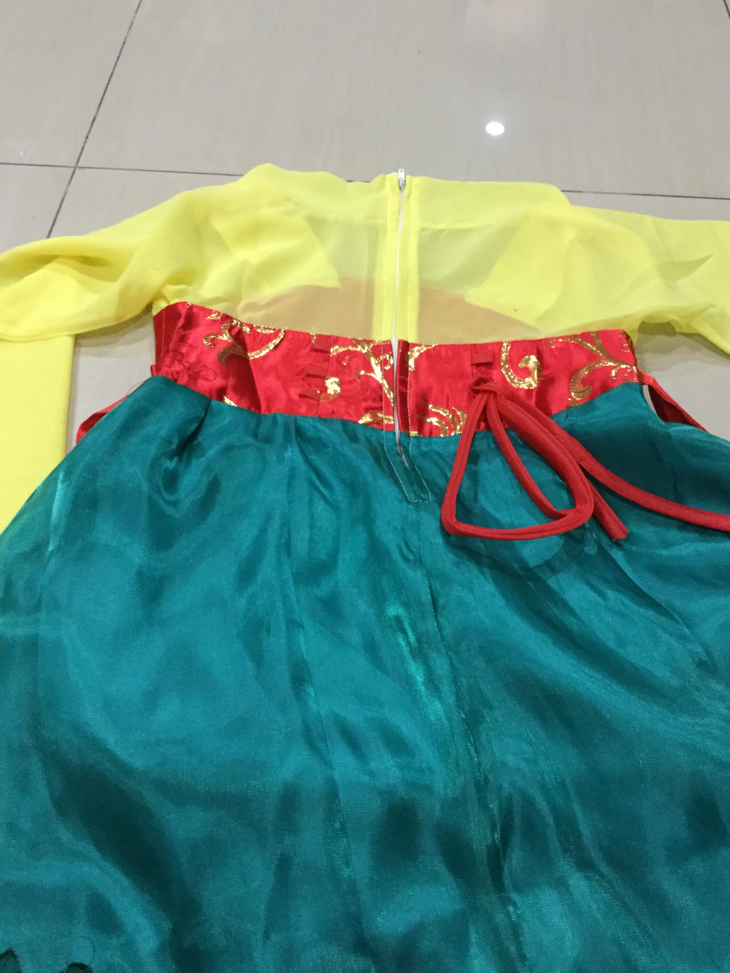 ชุดนางฟ้าเด็ก เหลือง เขียว รหัส GY 88 สินค้าพร้อมส่ง