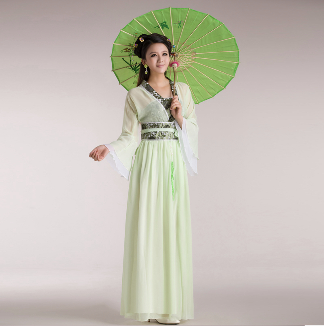 ชุดจีนสมัยราชวงค์ฮั่น รหัส CH 44 สินค้าพร้อมส่ง