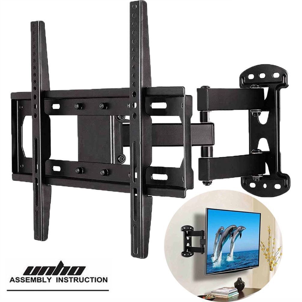 Heavy Duty มุมทีวี Wall Mount Bracket หมุนยาว 40 43 49 50 55 นิ้ว Full Motion Swing Arm XL Long Extension Wall Mount