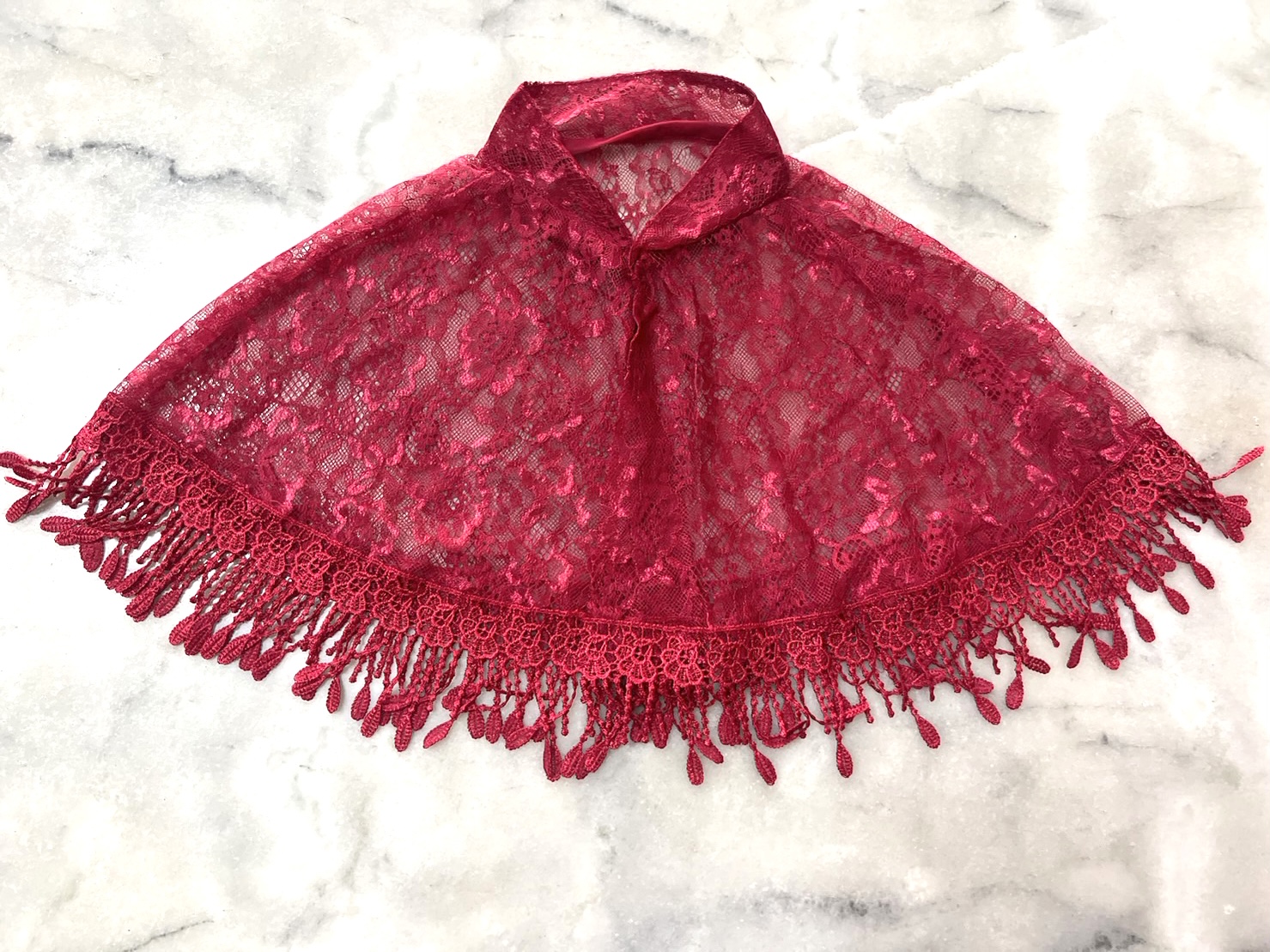 #ผ้าคลุมไหล่ลูกไม้