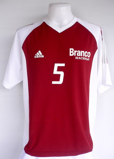 เสื้อฟุตบอล ADIDAS BRANCO HACHIOJI ไซส์ XL รอบอก 44 นิ้ว