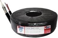 Cable 100M RG6/168 WATASHI Power Line#WCP071 (Black)