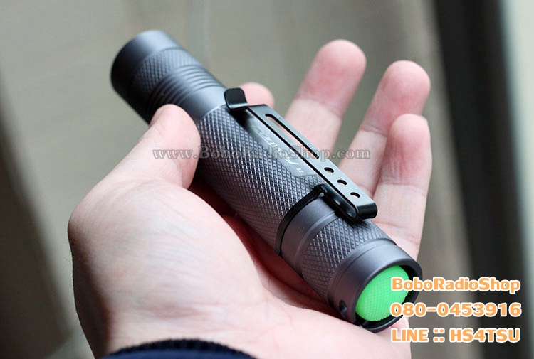 คลิปไฟฉายรมดำ Convoy S2/S2+/C8/C8+/M1