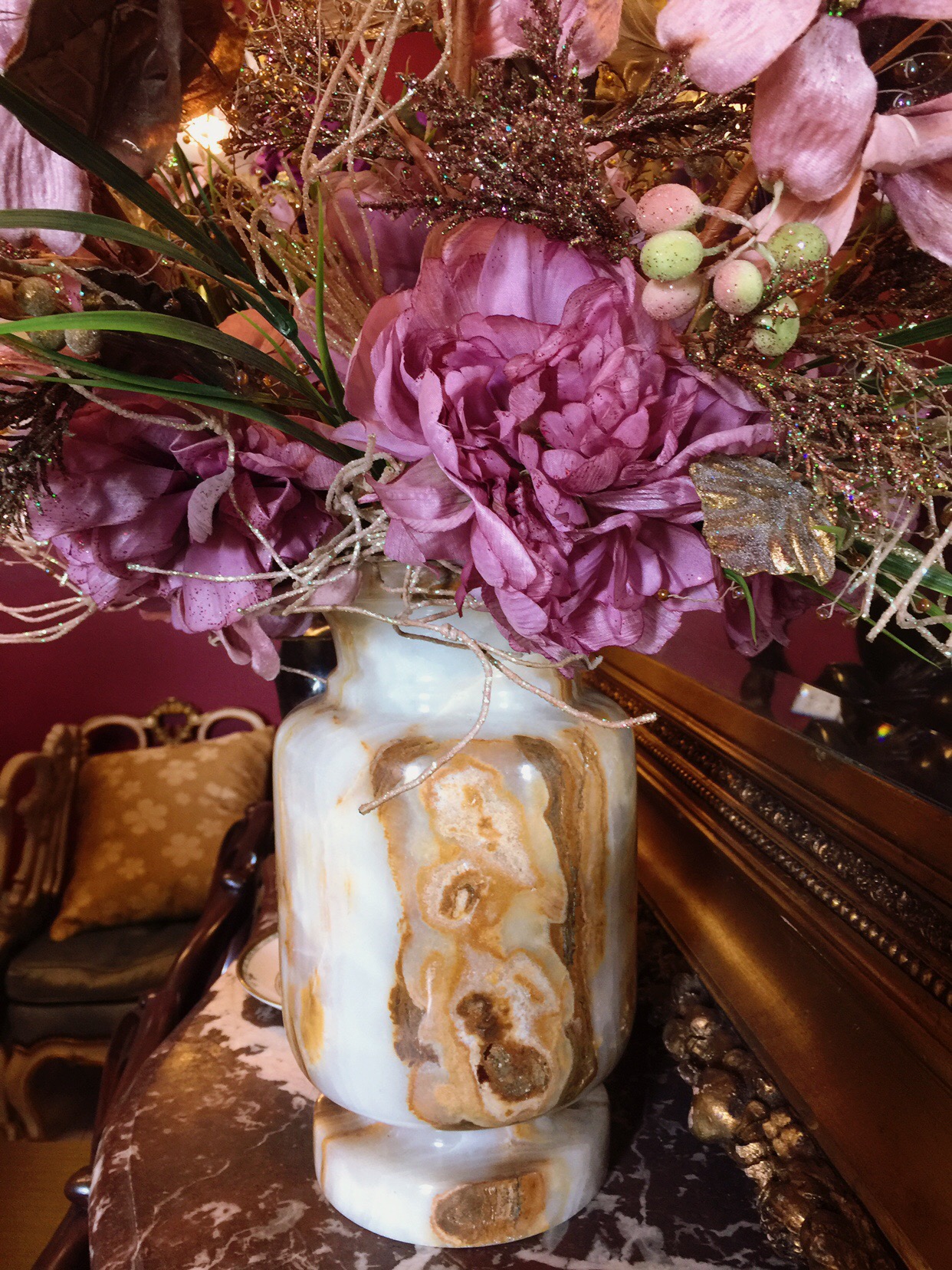 แจกันหินอ่อน