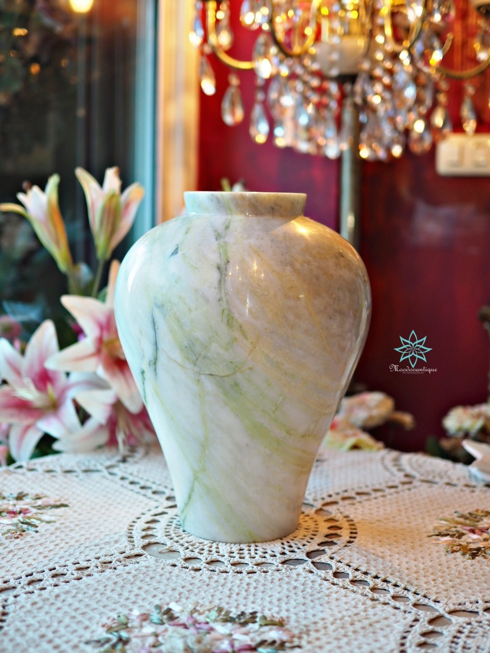 แจกัน Goryeo Marble KOREA. ILSHIN STONE 1978