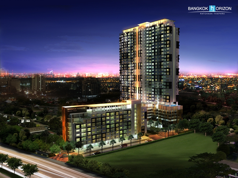 ให้เช่าคอนโด Bangkok Horizon รัชดา-ท่าพระ ชั้น 24 วิวเมือง
