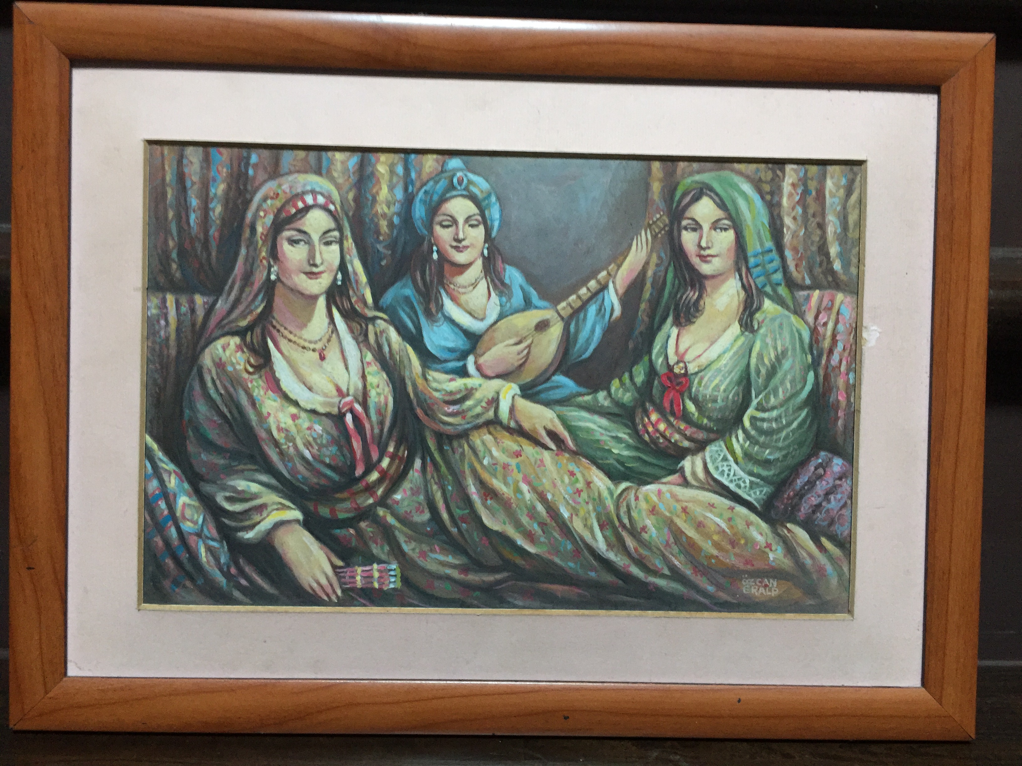 ภาพวาดของศิลปิน Özcan Eralp