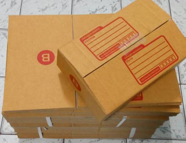 กล่องพัสดุ กล่องไปรษณีย์ฝาชน ราคาถูกมาก